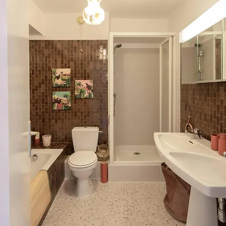 L15 Staywizus - 8 Min Walk Sea - Parking Terrace Ac * نيس