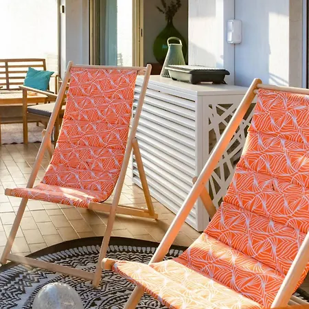 L15 Staywizus - 8 Min Walk Sea - Parking Terrace Ac Appartement